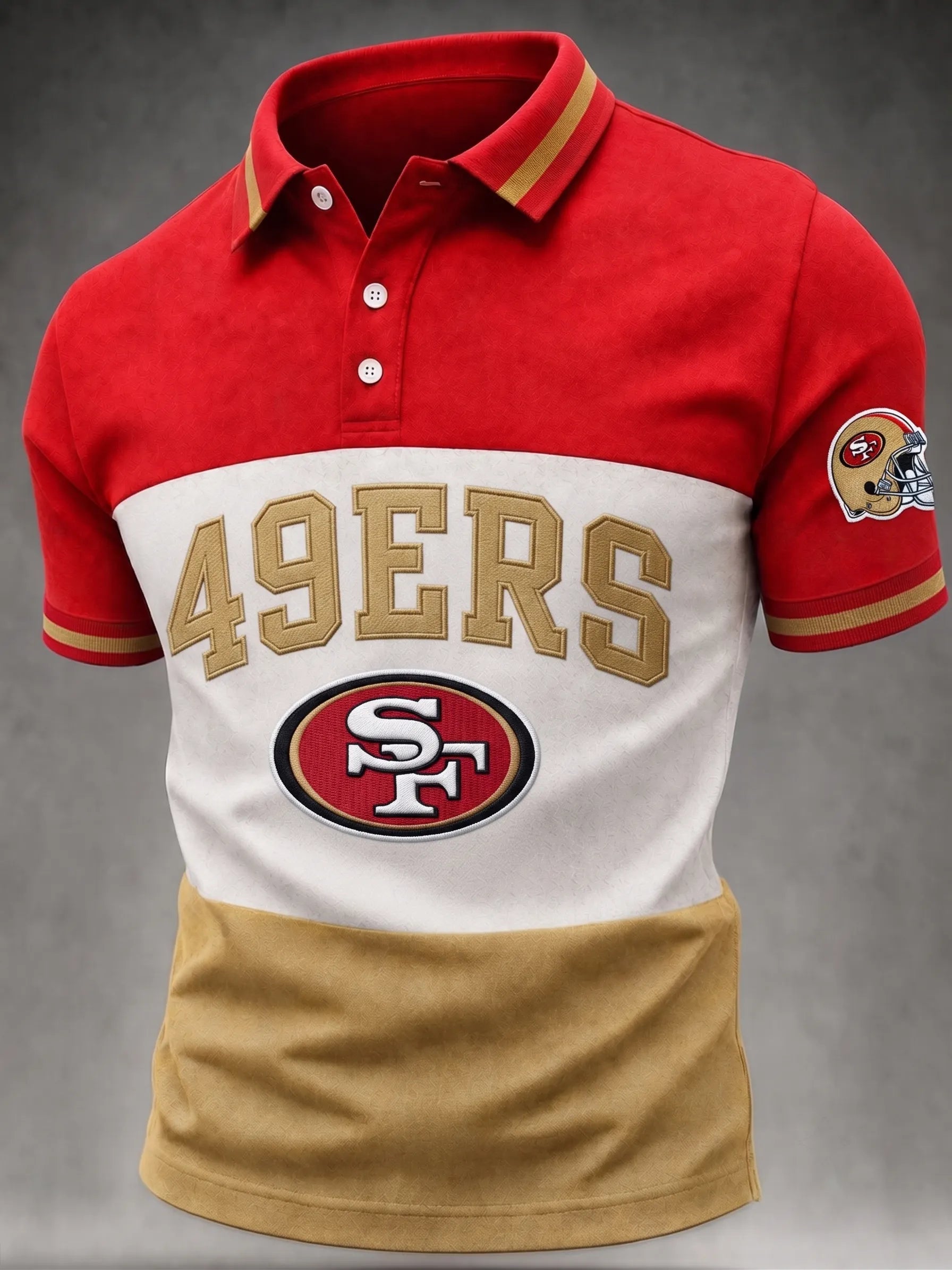 Men's San Francisco 49ersl Team Fan Polo Shirt