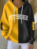 Women's Football Long-Sleeve Hoodies