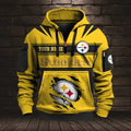 Men's Pittsburgh Steelers Football Team Jersey Fans Hoodie