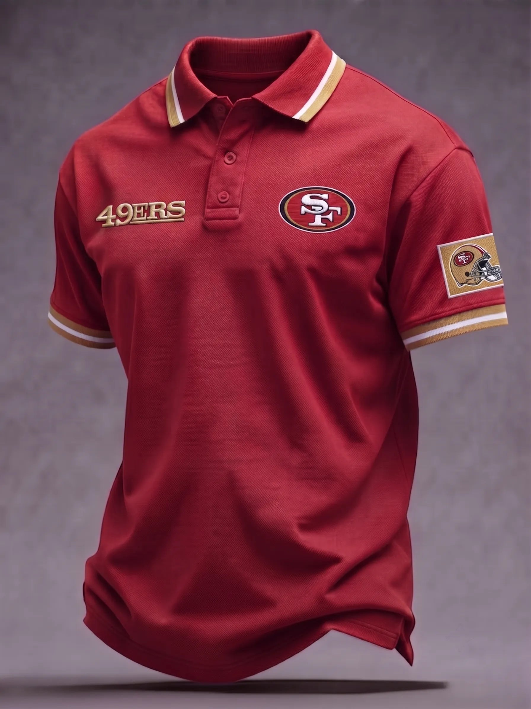 Men's San Francisco 49ersl Team Fan Polo Shirt