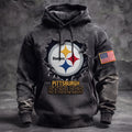 Men's Pittsburgh Steelers Football Team Jersey Fans Hoodie