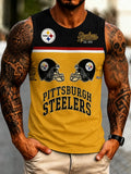 Men's Steelers Sleeveless Jersey Tank Top