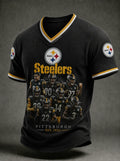 Men's Steelers Retro T-Shirt – New Design