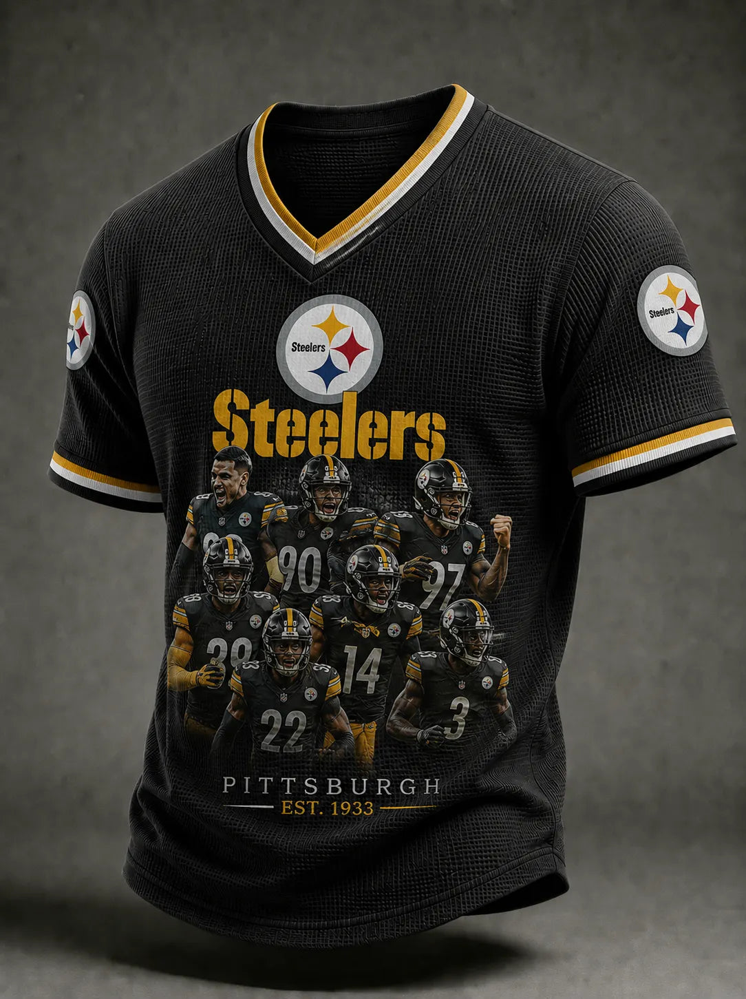 Men's Steelers Retro T-Shirt – New Design