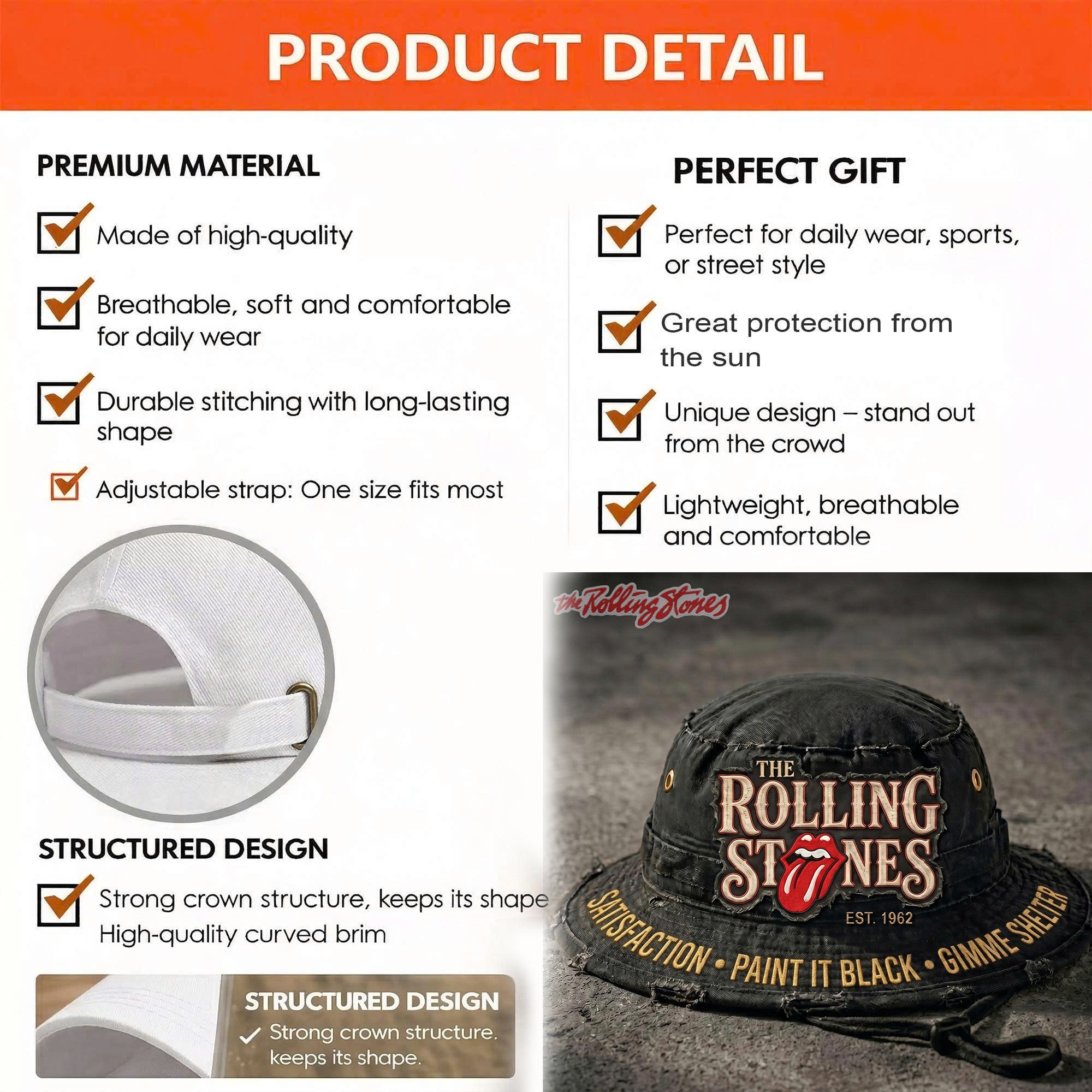 PREMIUM BUCKET HAT ALK YPT ROST 1505261