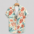 Rock And Roll Summer Aloha Shirt