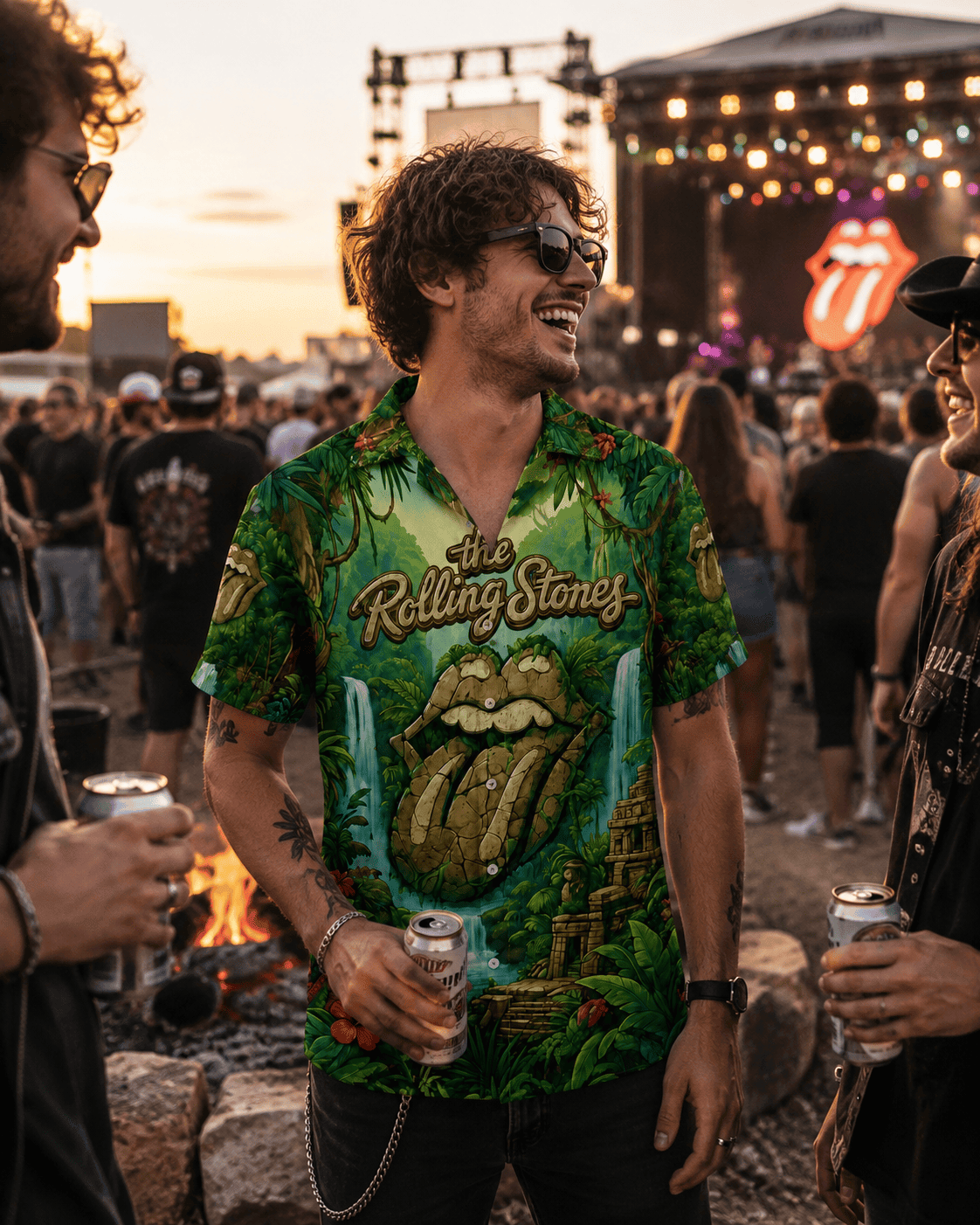 Tropical Rock Legend Hawaiian Shirt