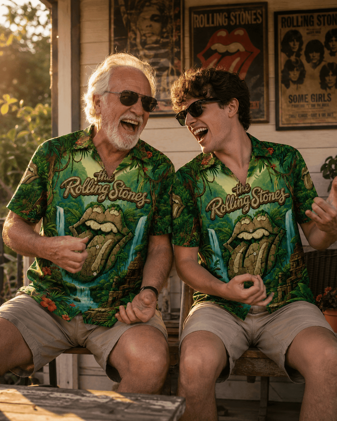Tropical Rock Legend Hawaiian Shirt