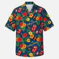 Floral Rock Music Lover Hawaiian Shirt