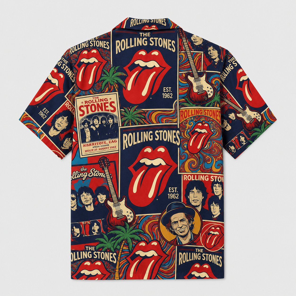 Classic Rock Music Hawaiian Shirt