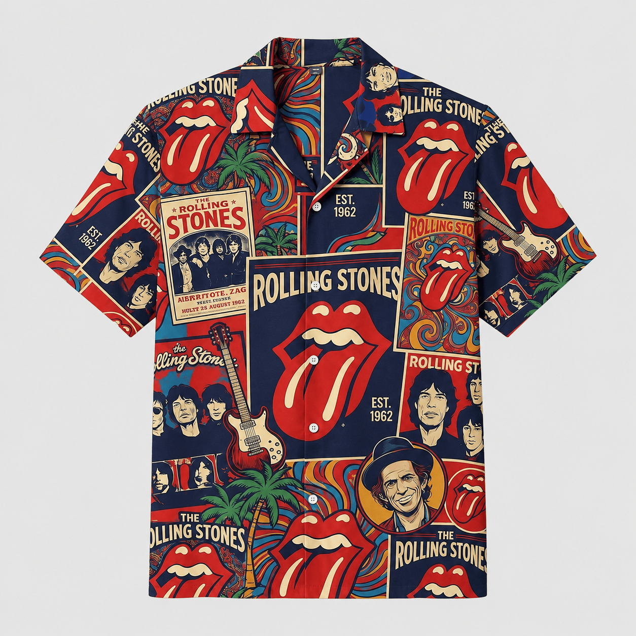 Classic Rock Music Hawaiian Shirt