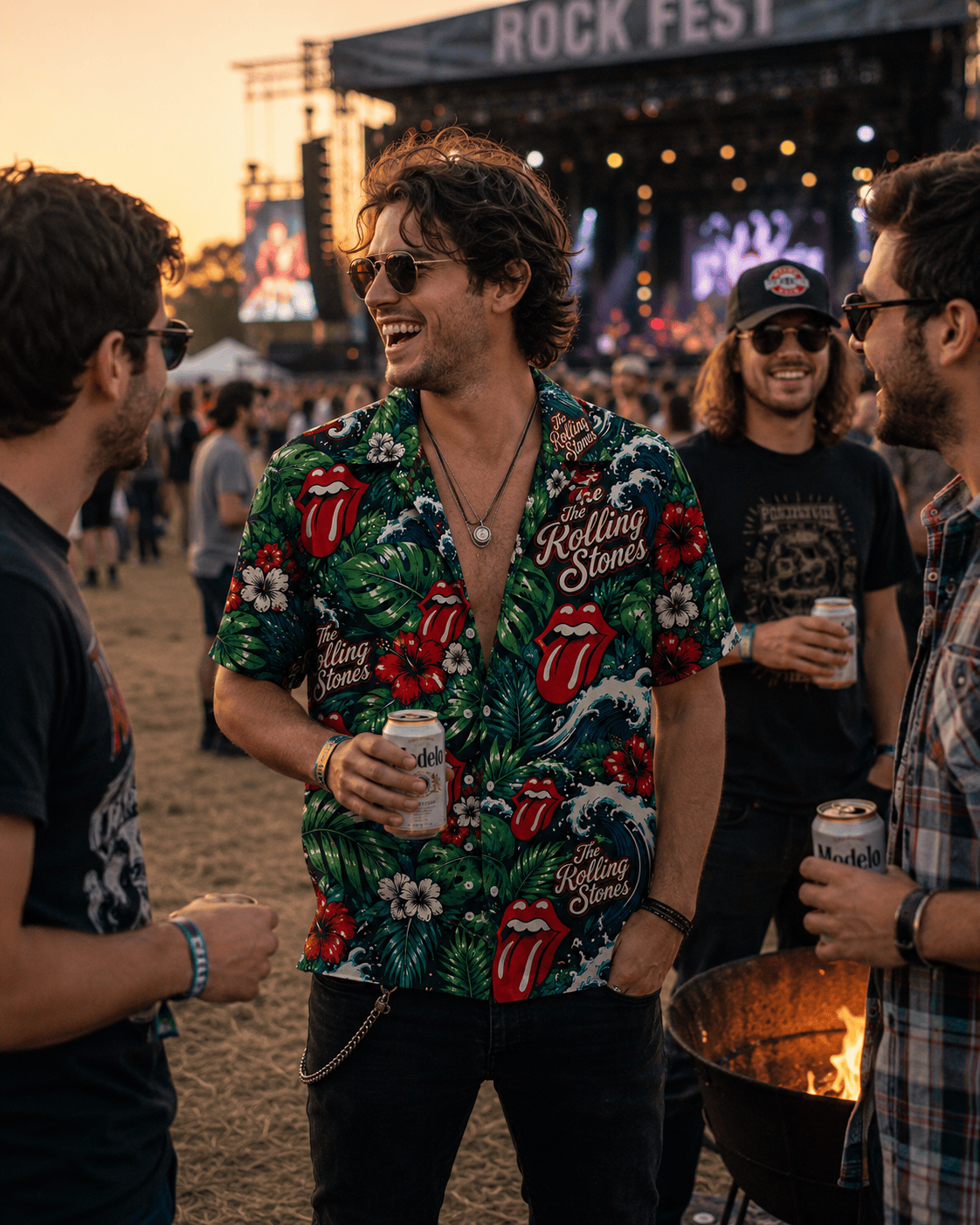 Rock Music Lover Hawaiian Shirt