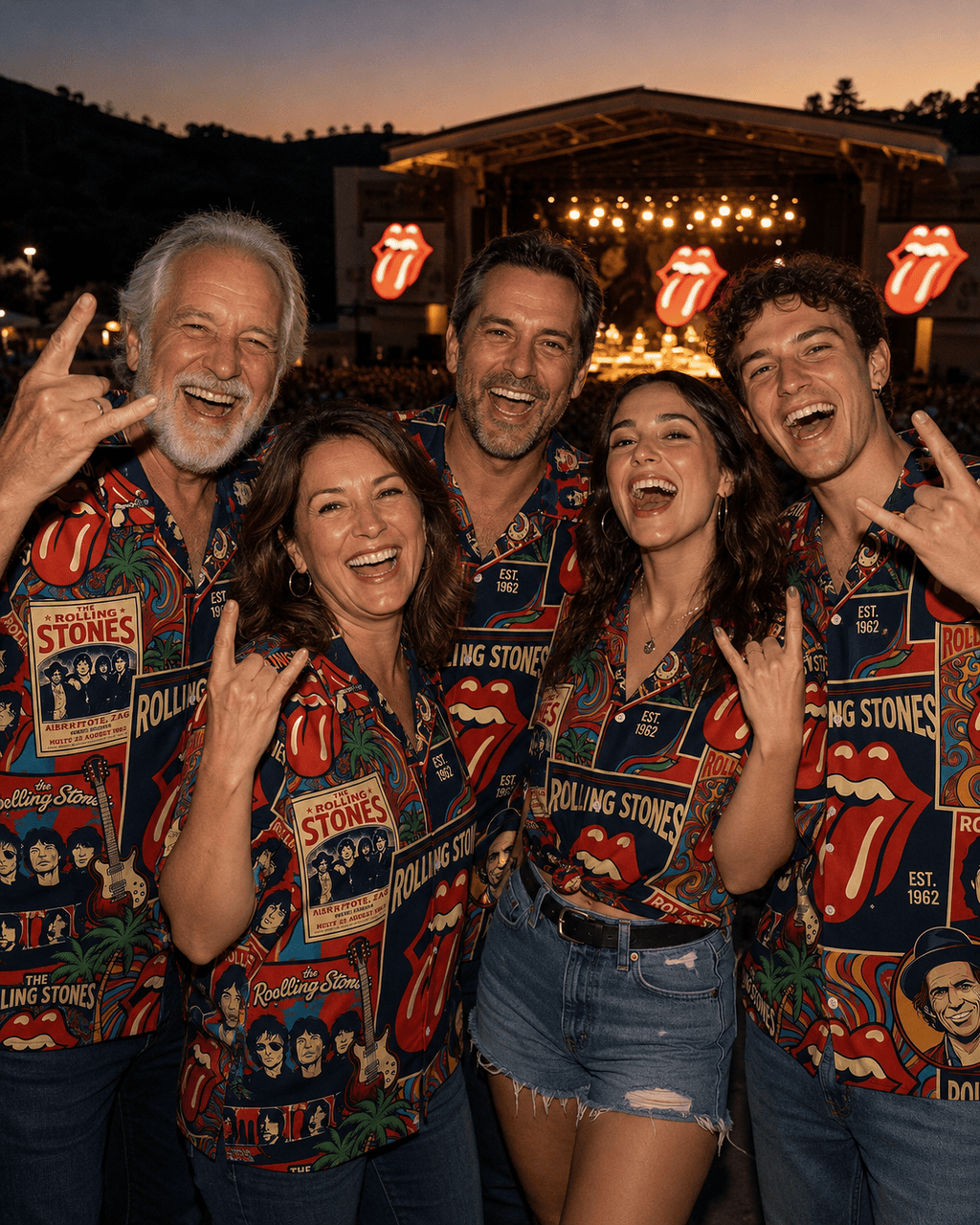 Classic Rock Music Hawaiian Shirt