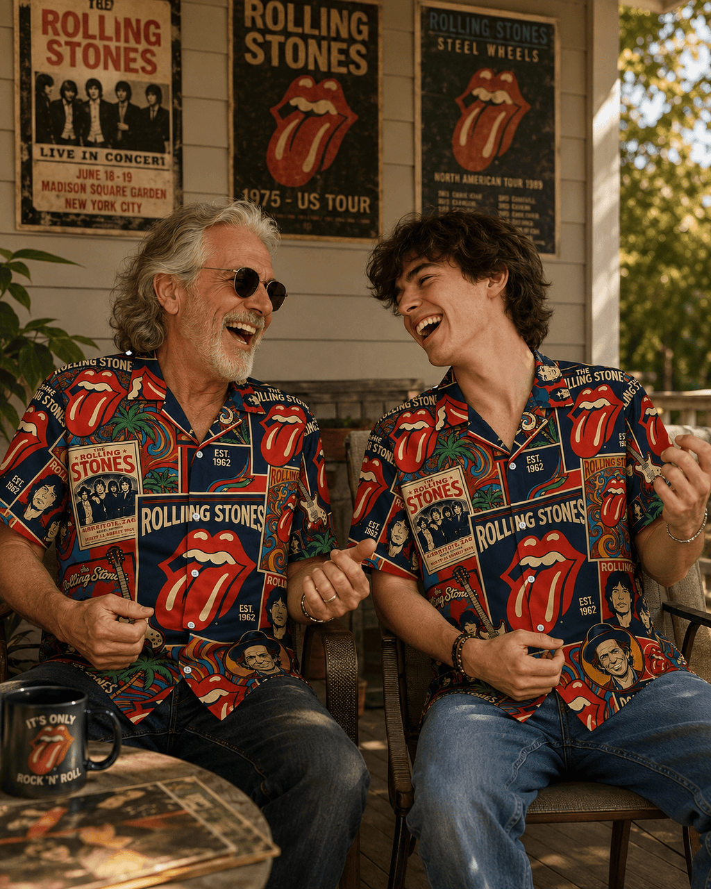 Classic Rock Music Hawaiian Shirt