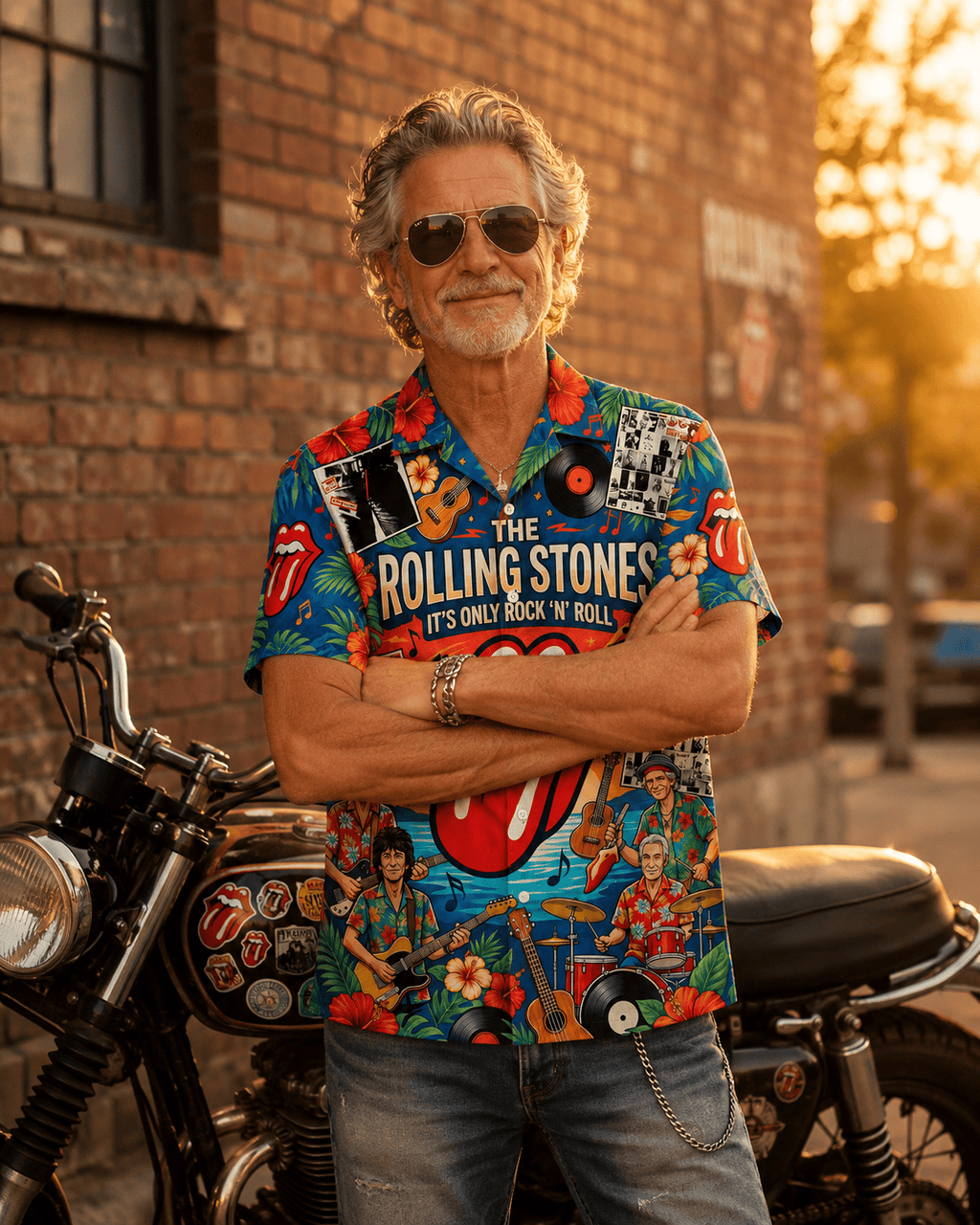 Rock And Roll Summer Hawaiian Shirt