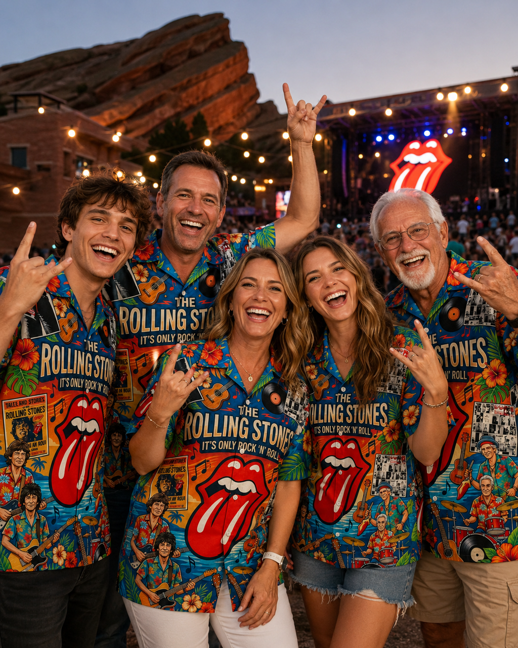 Rock And Roll Summer Hawaiian Shirt