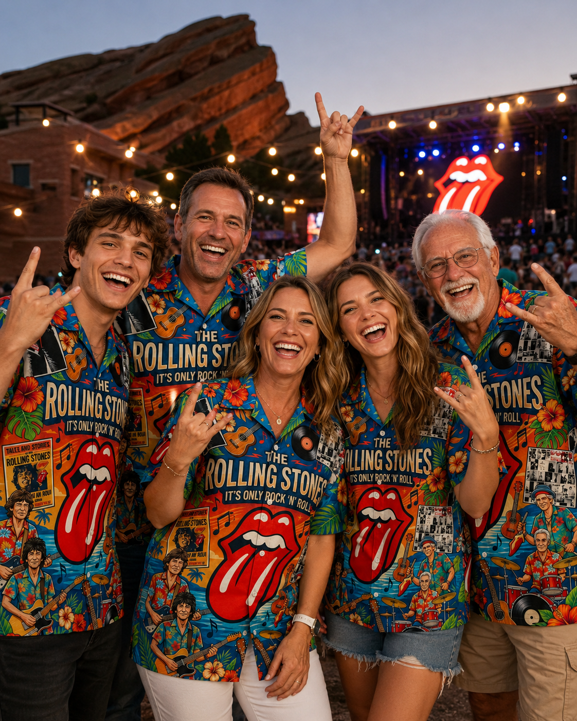 Rock And Roll Summer Hawaiian Shirt