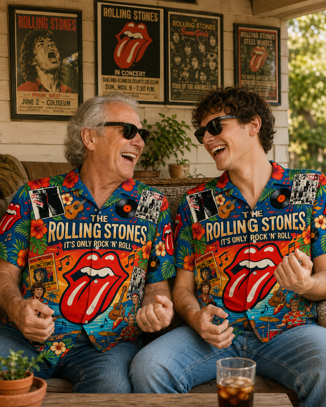 Rock And Roll Summer Hawaiian Shirt