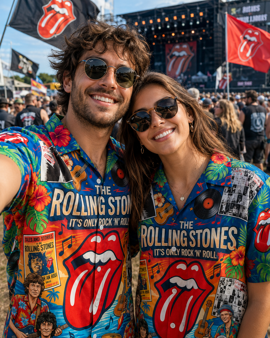 Rock And Roll Summer Hawaiian Shirt