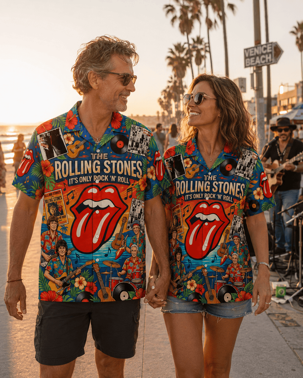 Rock And Roll Summer Hawaiian Shirt