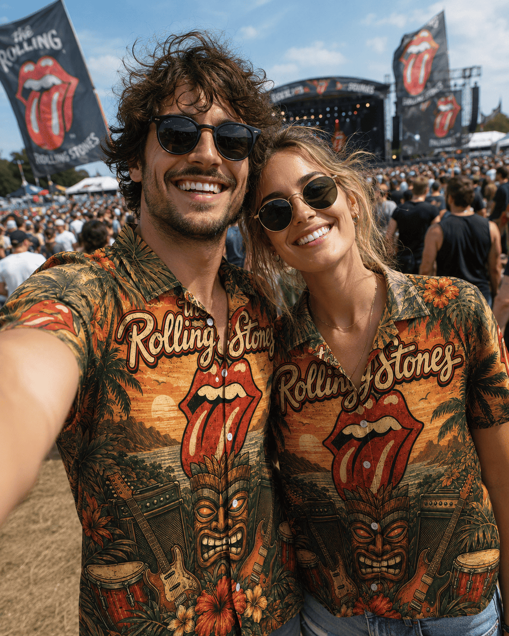 Classic Rock Tropical Hawaiian Shirt