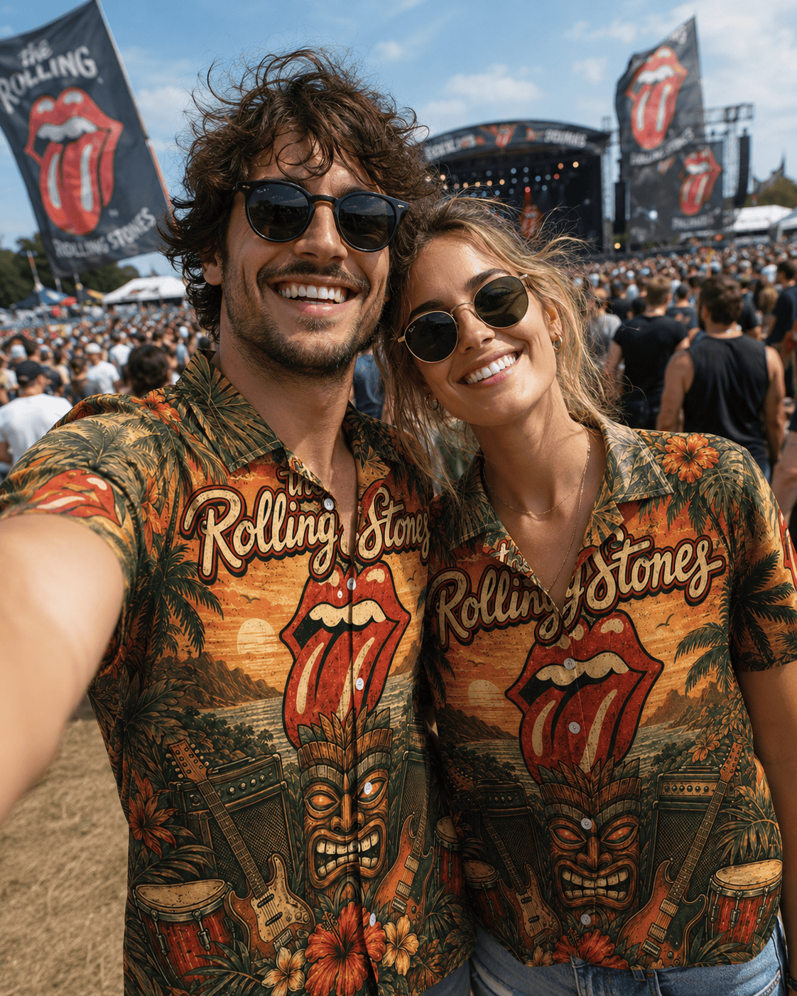 Classic Rock Tropical Hawaiian Shirt