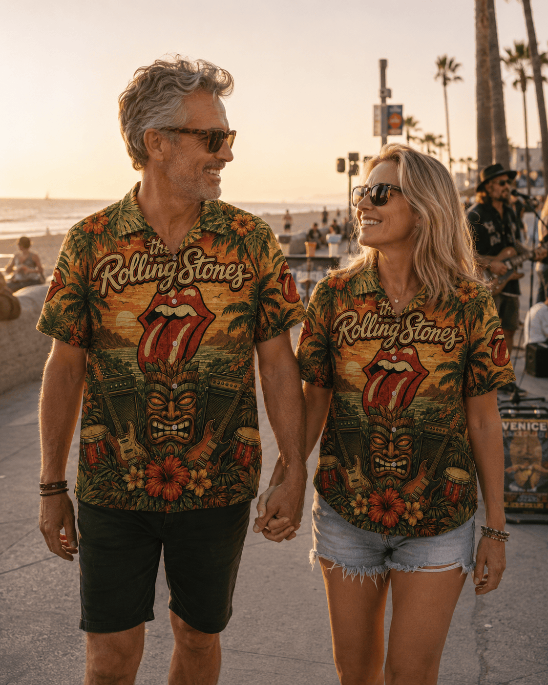 Classic Rock Tropical Hawaiian Shirt