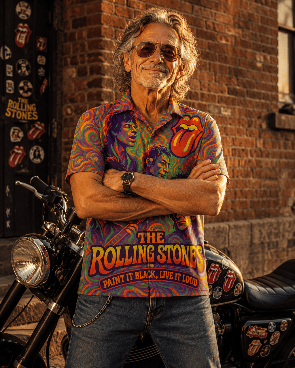 Groovy Rock Music Hawaiian Shirt