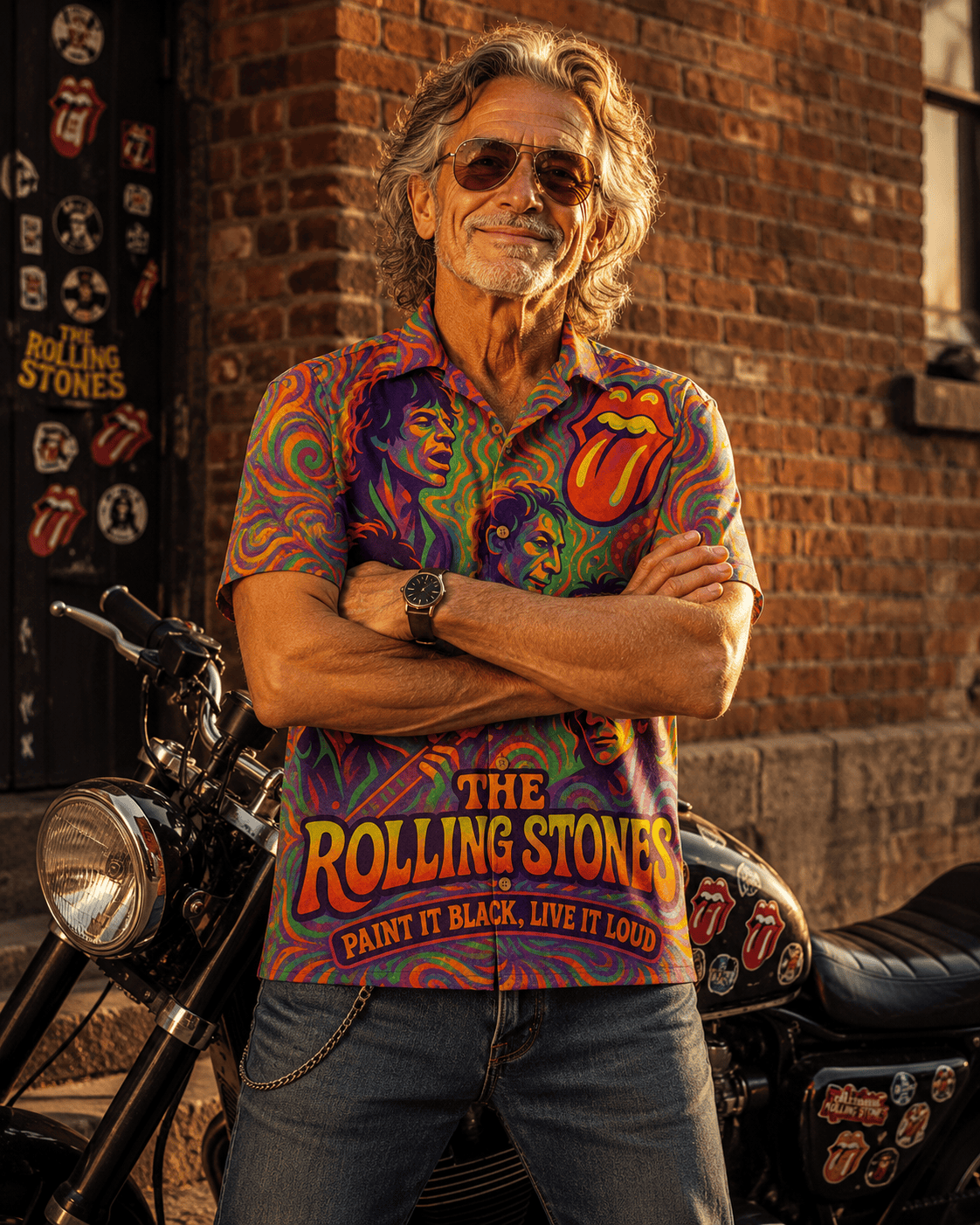 Groovy Rock Music Hawaiian Shirt