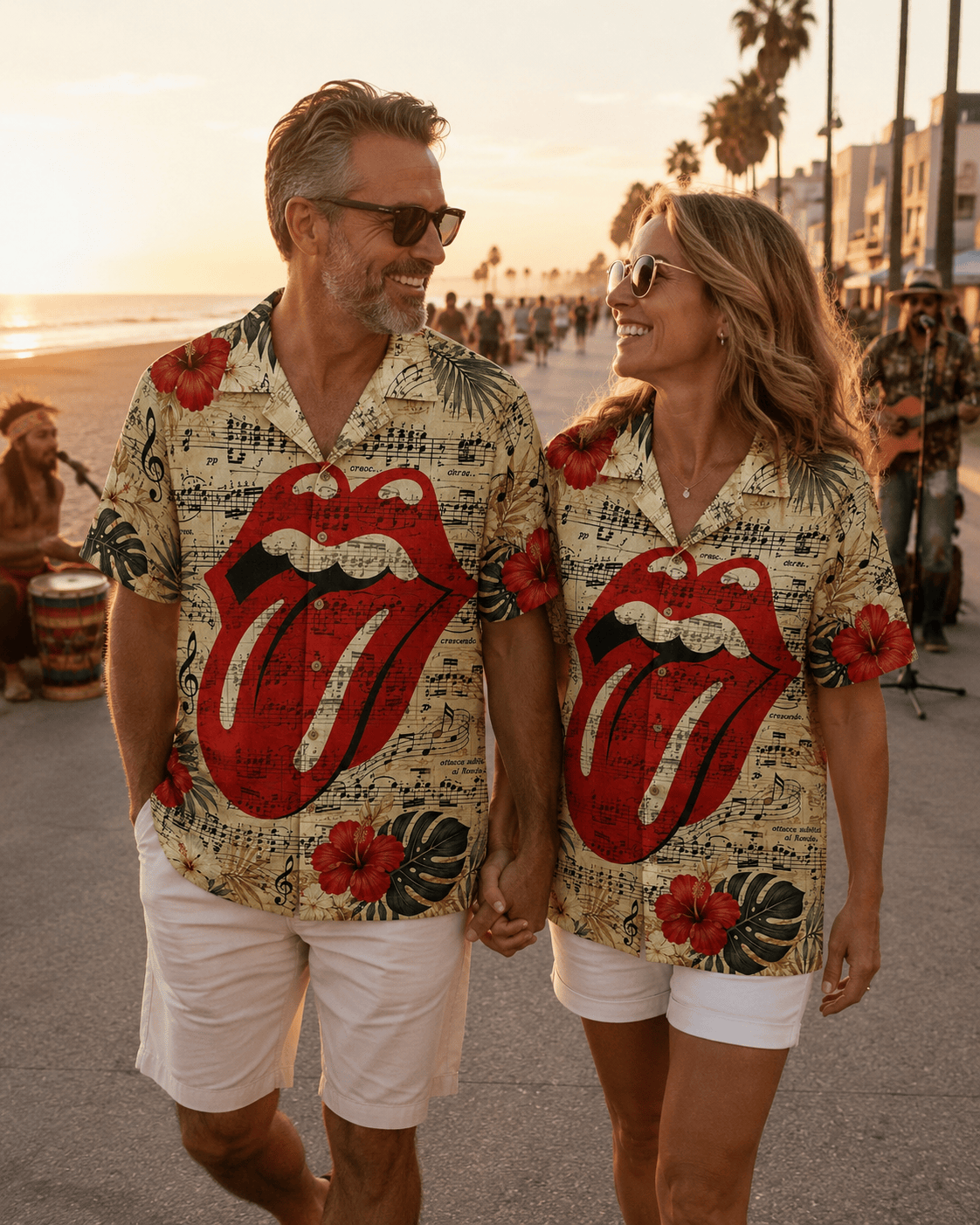 Vintage Music Sheet Hawaiian Shirt