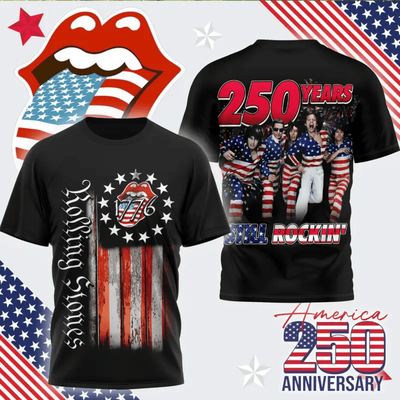 250th Years Of America 2D Apparel