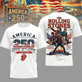 Premium The Rolling Stones 250 Years Of Freedom 2D Shirt