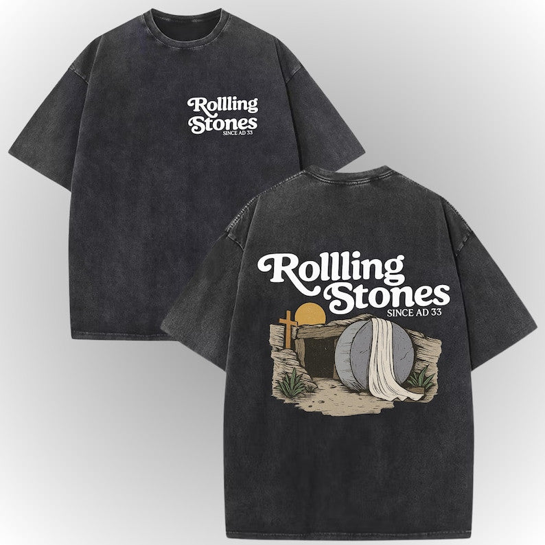 Christian Rock Inspired Religious Vintage Tee