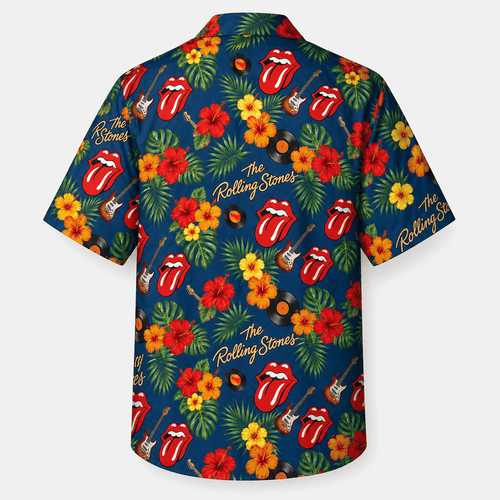 Floral Rock Music Lover Hawaiian Shirt