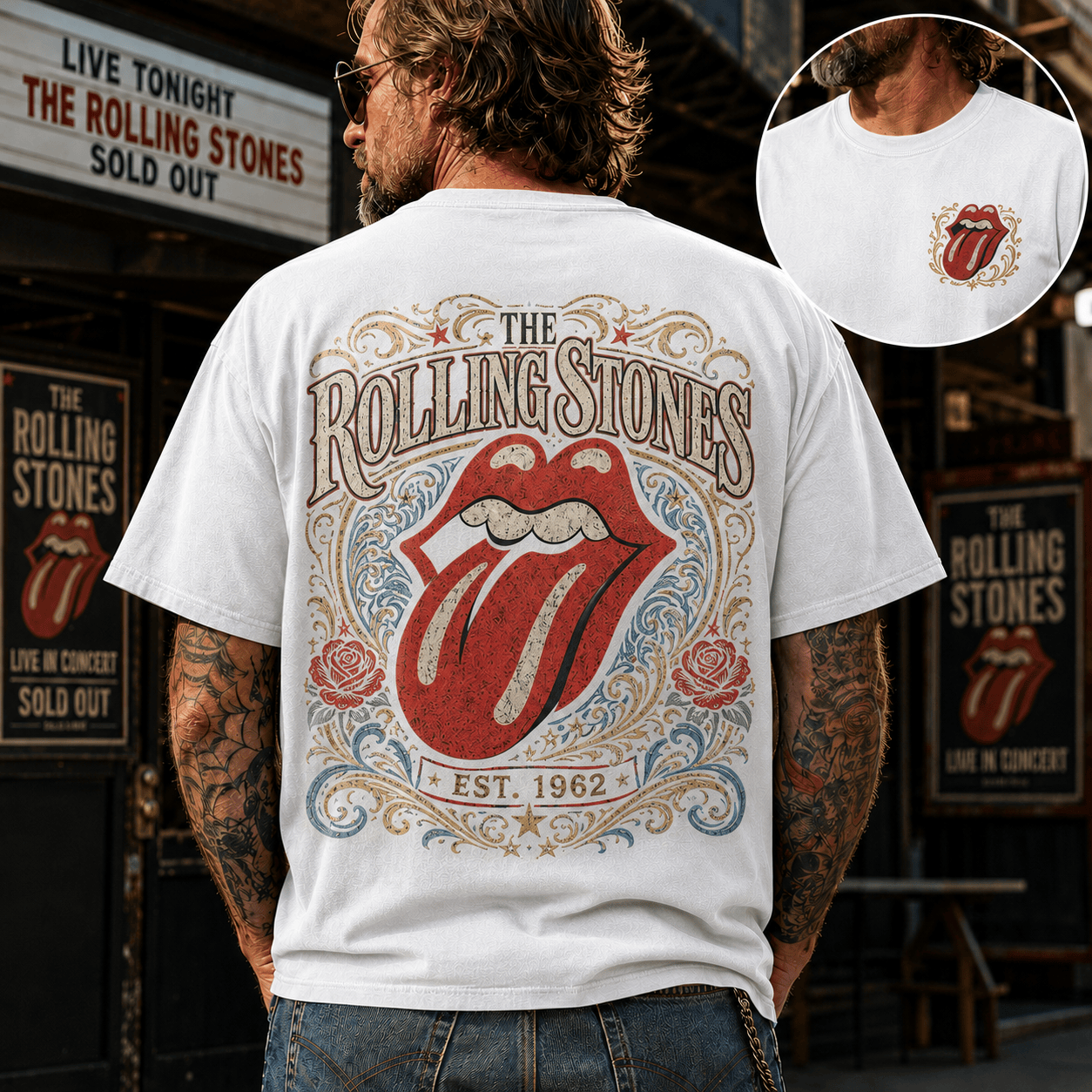 The Rolling Stones Vintage Concert T-Shirt