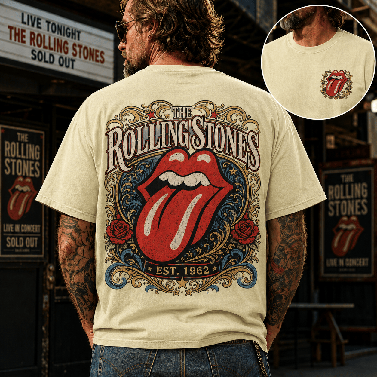 The Rolling Stones Vintage Concert T-Shirt