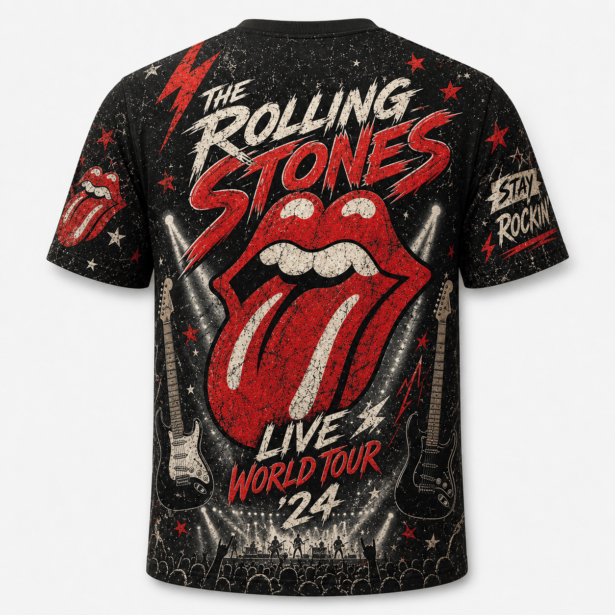 The Rolling Stones Live World Tour 3D T-Shirt
