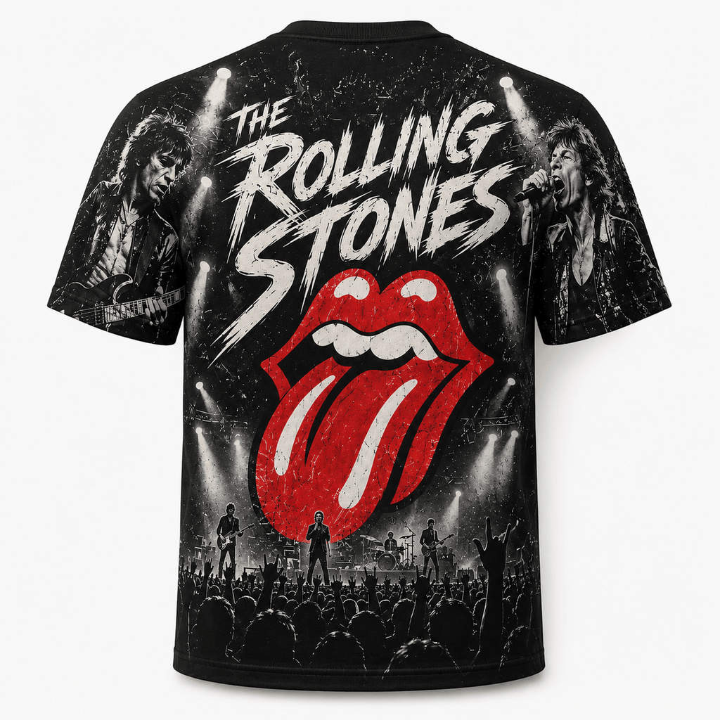 The Rolling Stones Live Concert 3D T-Shirt