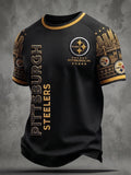 Men's Pittsburgh Steelers Fan Print T-Shirt