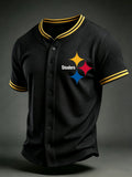 Men's Football Print Shirt