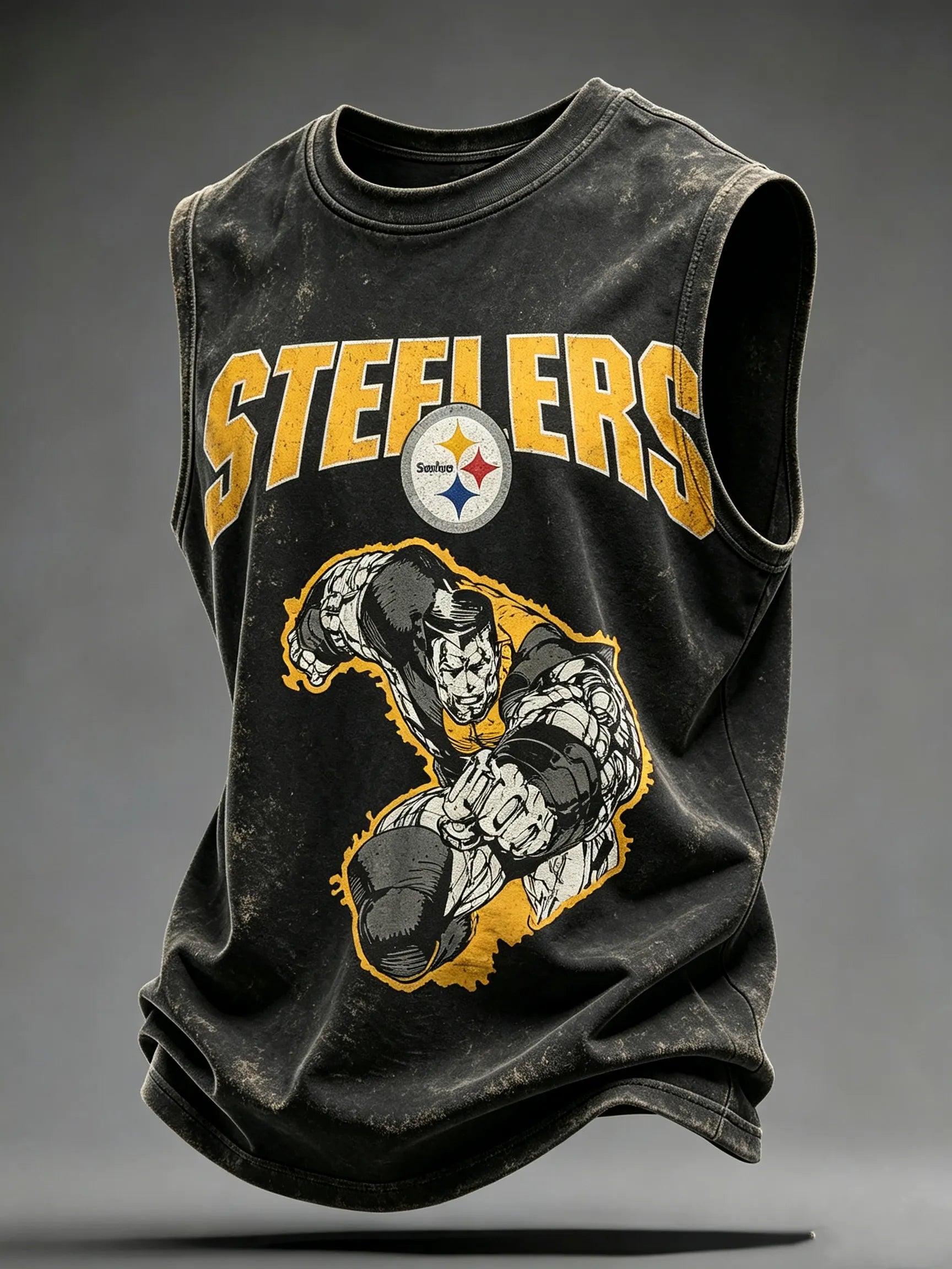 Men's Steelers Print Tank Top