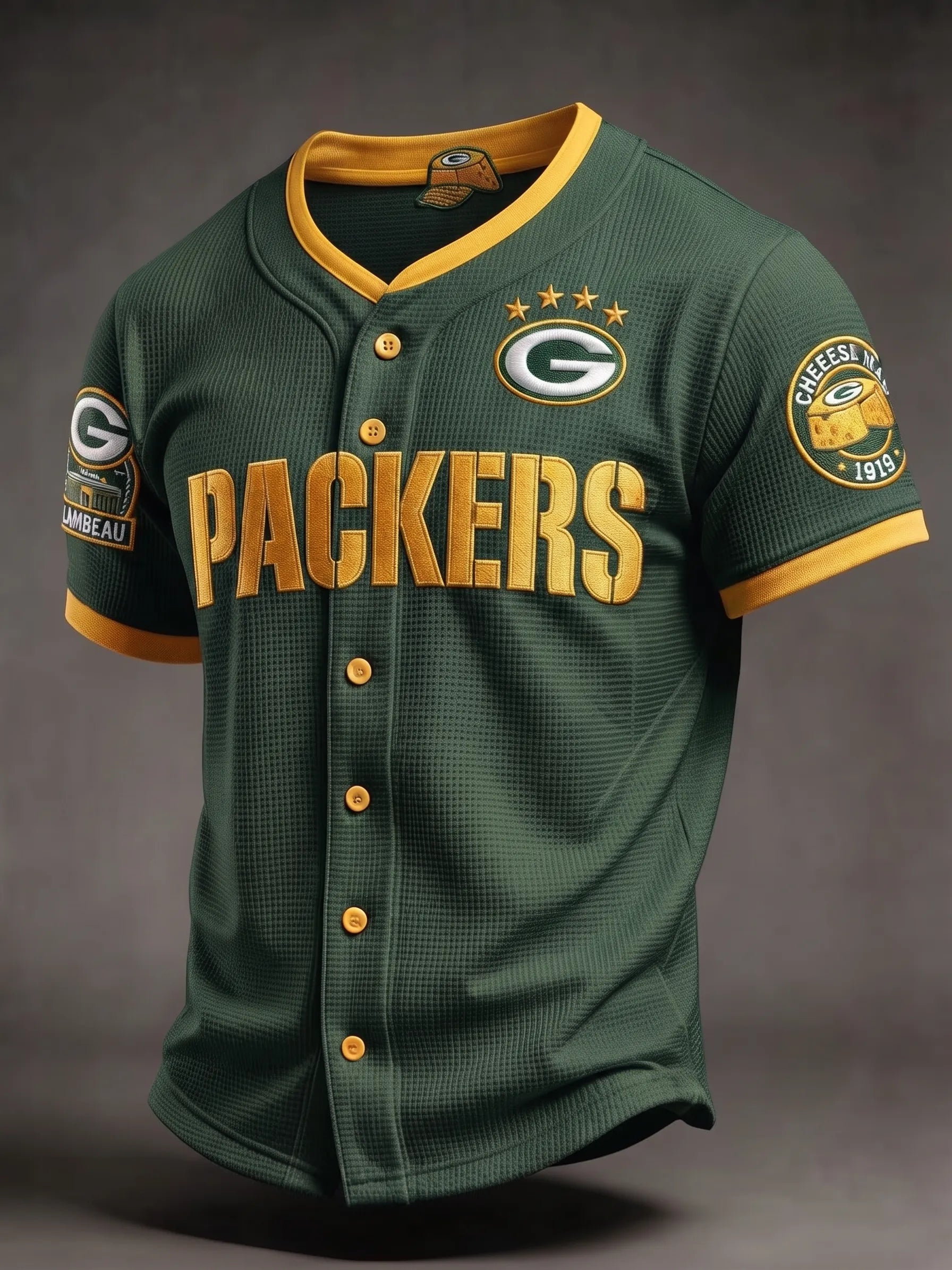 Men's Green Bay Packers Fan Football Jersey