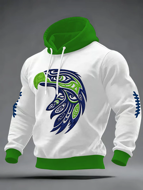 Men's American football hoodie