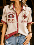 Women's 49ers Button-Down Shirt