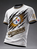 Men's Pittsburgh Steelers Fan Print T-Shirt