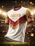 Men's San Francisco 49ers Fan Print T-Shirt