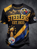 Men's Pittsburgh Steelers Fan Print T-Shirt