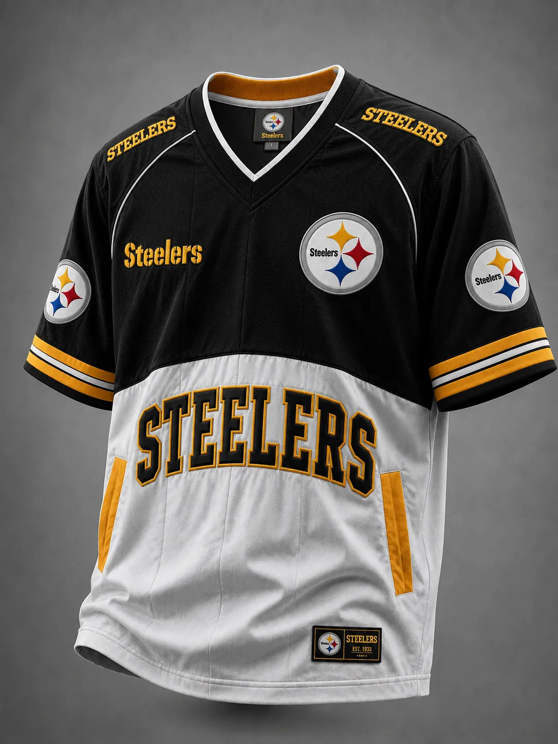 Men's Steelers Retro T-Shirt – New Design