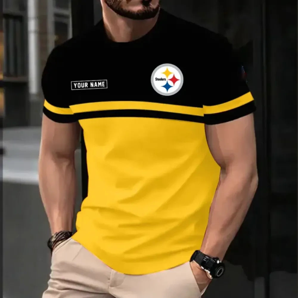Men's Pittsburgh Steelers Fan Print T-Shirt
