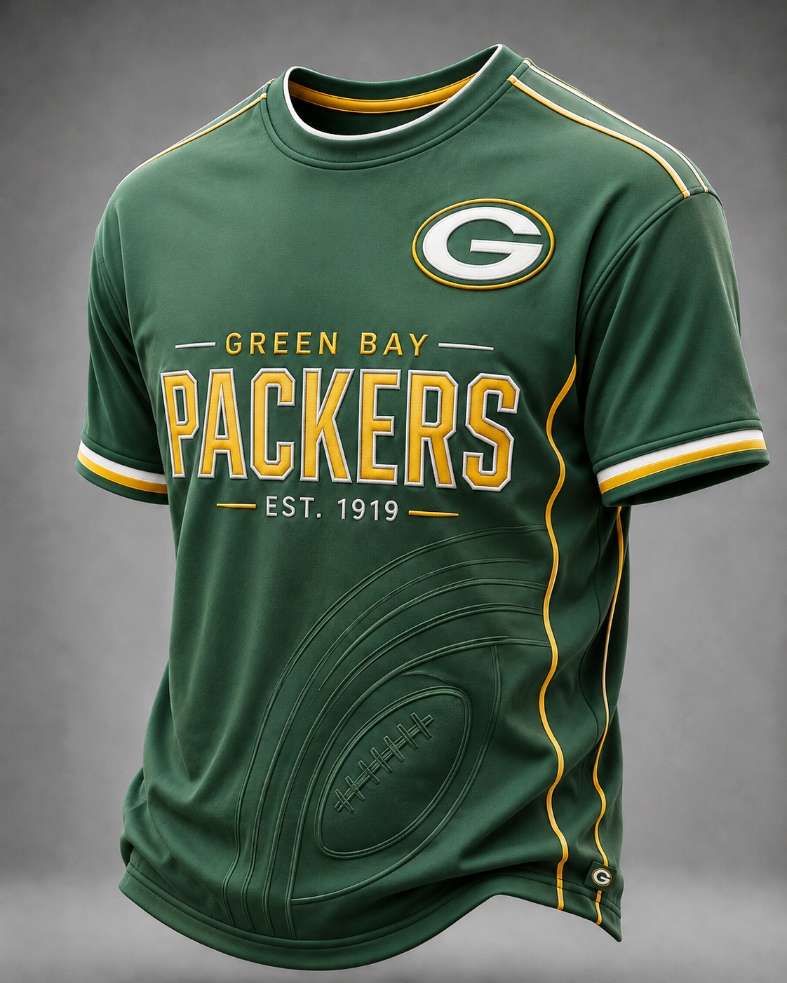 Men's Packers Crew Neck Tee